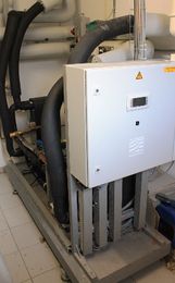 heat pump of the Dennert Poraver GmbH
