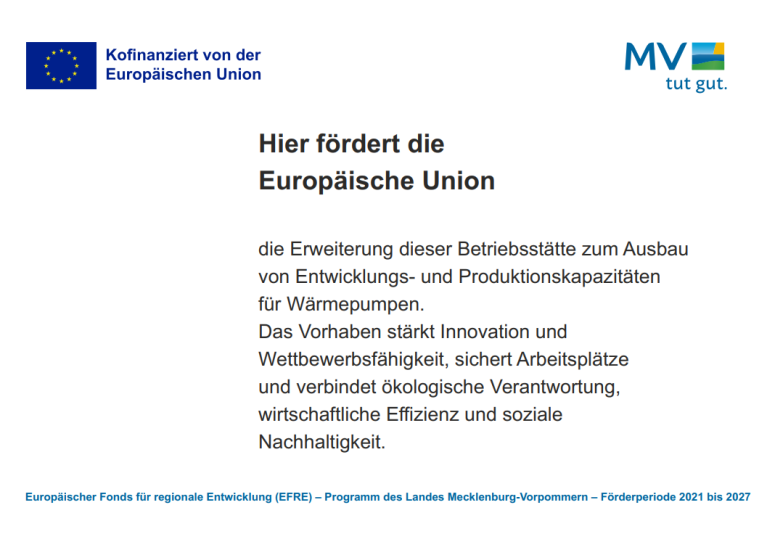 Ko-Finanziert von der EU und MV