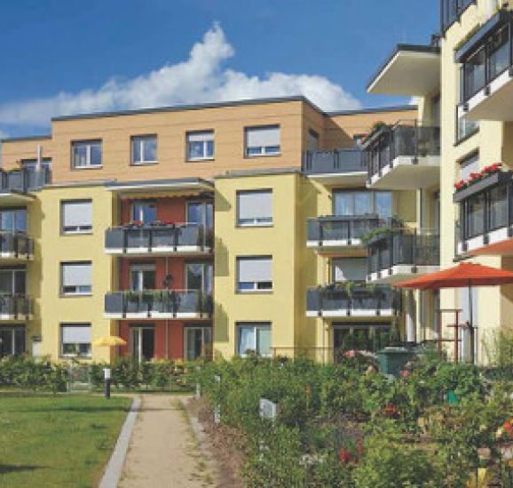 Wohngebiet Erfurt Foto